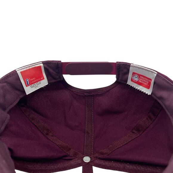 Vintage Harvard University Crimson Crest Logo Hat Snapback Twin Enterprise Cap - Picture 5 of 5